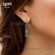 AAA Fake APM Monaco Mana Collection Multi-Color Gold Earrings (6)_th.jpg